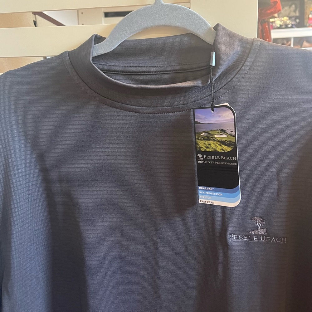 NWT Pebble Beach men’s golf shirt